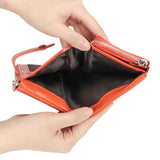 Royal Bagger Long Trifold Wallets for Women Genuine Cow Leather Large Capacity Clutch Wallet Fashion Coin Purse Card Holder 1562