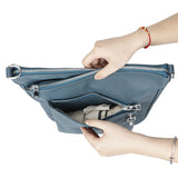 Royal Bagger Crossbody Shoulder Bags for Women, Genuine Leather Satchel Purses, Large Capacity Casual Handbag 1808